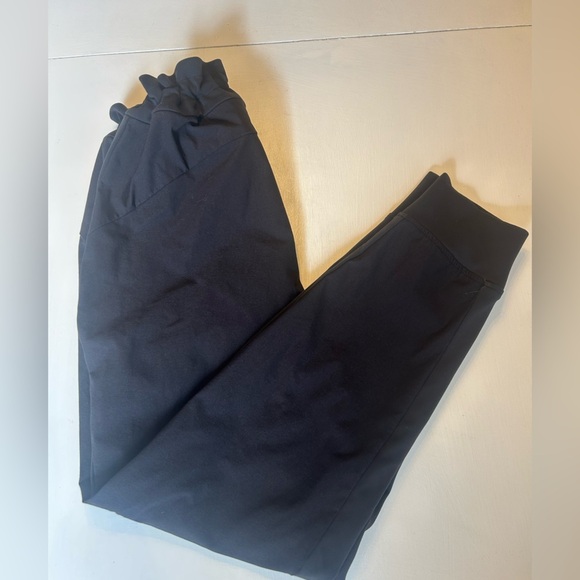 Athleta Hybrid Trek Black Joggers Women’s Size 14 - Picture 2 of 6